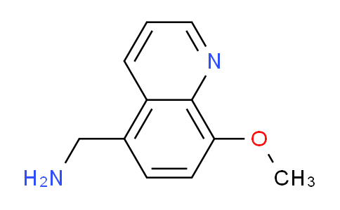 CAS No. 886496-57-7, (8-Methoxyquinolin-5-yl)methanamine
