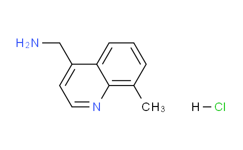CAS No. 1001906-67-7, (8-Methylquinolin-4-yl)methanamine hydrochloride
