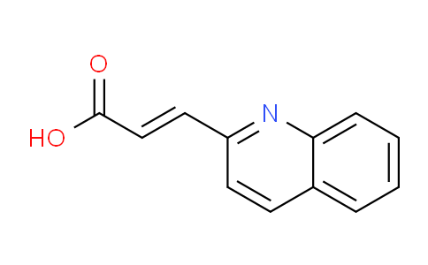 CAS No. 81124-50-7, (E)-3-(Quinolin-2-yl)acrylic acid