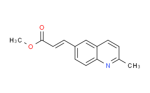 MC687309 | 866621-28-5 | (E)-Methyl 3-(2-methylquinolin-6-yl)acrylate