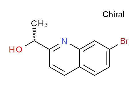 CAS No. 1509899-61-9, (R)-1-(7-Bromoquinolin-2-yl)ethanol