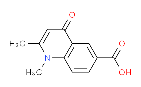 CAS No. 1210431-57-4, 1,2-Dimethyl-4-oxo-1,4-dihydroquinoline-6-carboxylic acid