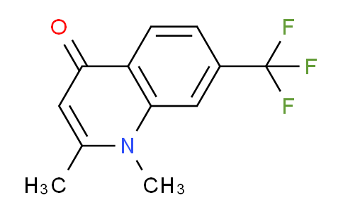 CAS No. 1208393-24-1, 1,2-Dimethyl-7-(trifluoromethyl)quinolin-4(1H)-one