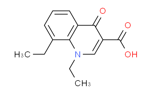 CAS No. 33028-61-4, 1,8-Diethyl-4-oxo-1,4-dihydroquinoline-3-carboxylic acid