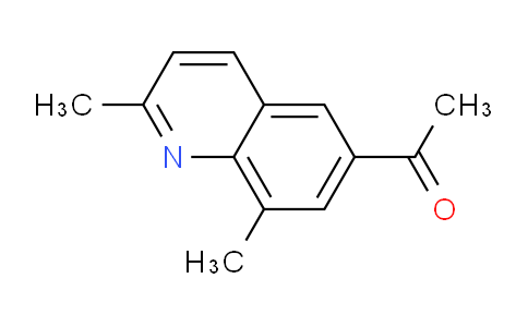 CAS No. 1368353-26-7, 1-(2,8-Dimethylquinolin-6-yl)ethanone