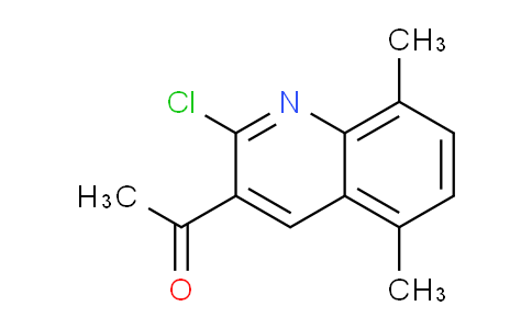 CAS No. 1017463-72-7, 1-(2-Chloro-5,8-dimethylquinolin-3-yl)ethanone