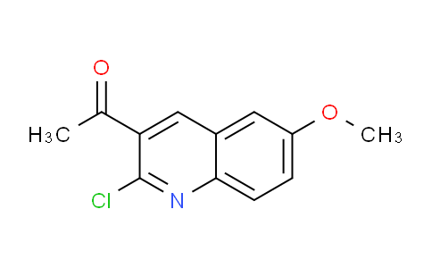 CAS No. 95733-91-8, 1-(2-Chloro-6-methoxyquinolin-3-yl)ethanone