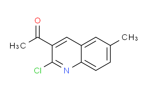 CAS No. 692726-56-0, 1-(2-Chloro-6-methylquinolin-3-yl)ethanone