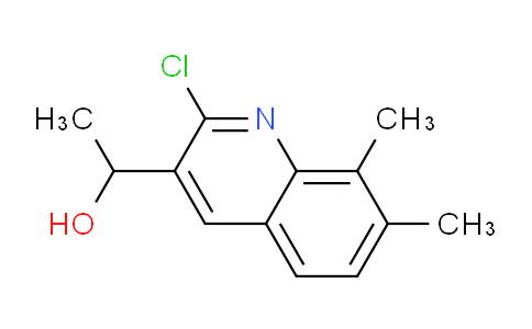 CAS No. 1017403-18-7, 1-(2-Chloro-7,8-dimethylquinolin-3-yl)ethanol