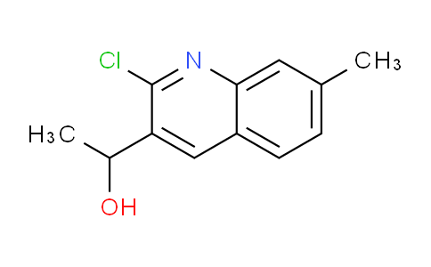CAS No. 1017463-26-1, 1-(2-Chloro-7-methylquinolin-3-yl)ethanol