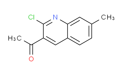CAS No. 82736-23-0, 1-(2-Chloro-7-methylquinolin-3-yl)ethanone