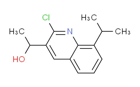 CAS No. 1017463-49-8, 1-(2-Chloro-8-isopropylquinolin-3-yl)ethanol
