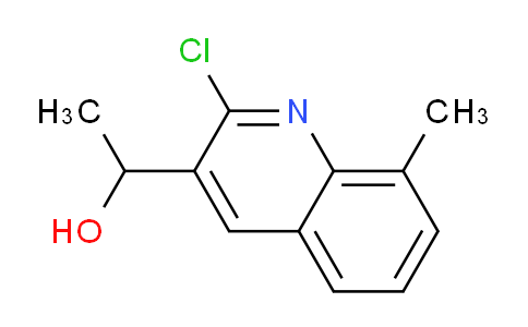 CAS No. 1017402-89-9, 1-(2-Chloro-8-methylquinolin-3-yl)ethanol