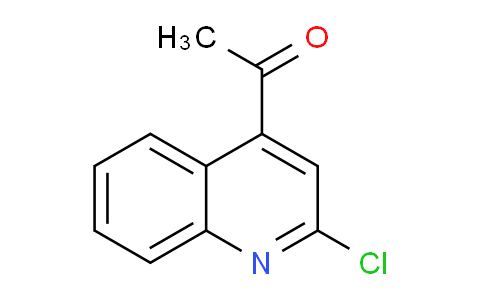 CAS No. 4295-02-7, 1-(2-Chloroquinolin-4-yl)ethanone