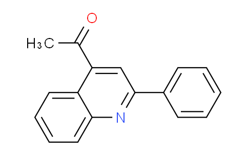 CAS No. 7505-73-9, 1-(2-Phenylquinolin-4-yl)ethanone