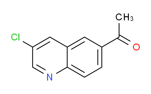 CAS No. 1635407-48-5, 1-(3-Chloroquinolin-6-yl)ethanone