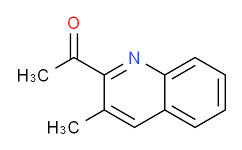 CAS No. 66635-61-8, 1-(3-Methylquinolin-2-yl)ethanone