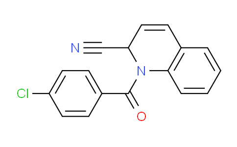 CAS No. 94540-23-5, 1-(4-Chlorobenzoyl)-1,2-dihydroquinoline-2-carbonitrile