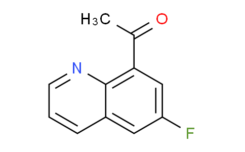 CAS No. 1346817-49-9, 1-(6-Fluoroquinolin-8-yl)ethanone