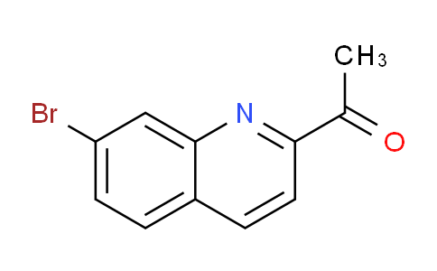 CAS No. 1509899-60-8, 1-(7-Bromoquinolin-2-yl)ethanone