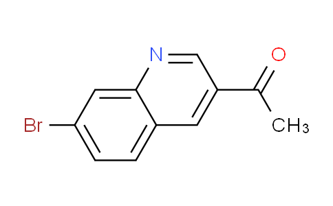 CAS No. 1228552-87-1, 1-(7-Bromoquinolin-3-yl)ethanone