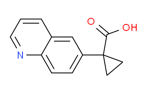 CAS No. 936728-00-6, 1-(Quinolin-6-yl)cyclopropanecarboxylic acid