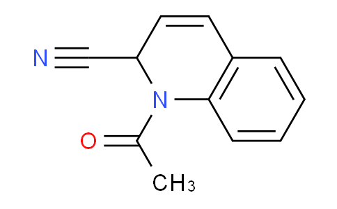 CAS No. 57309-71-4, 1-Acetyl-1,2-dihydroquinoline-2-carbonitrile