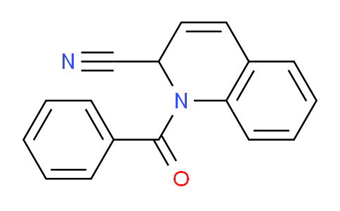 CAS No. 13721-17-0, 1-Benzoyl-1,2-dihydroquinoline-2-carbonitrile