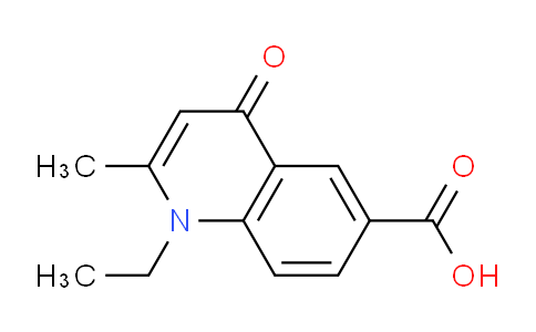 CAS No. 1018168-18-7, 1-Ethyl-2-methyl-4-oxo-1,4-dihydroquinoline-6-carboxylic acid