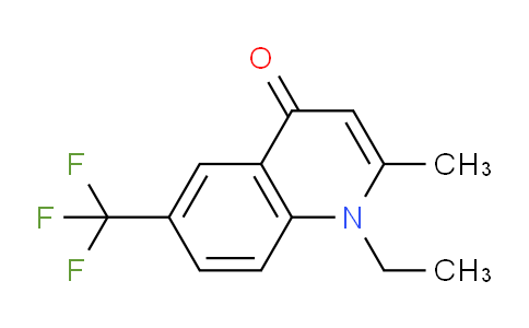 CAS No. 1209277-82-6, 1-Ethyl-2-methyl-6-(trifluoromethyl)quinolin-4(1H)-one