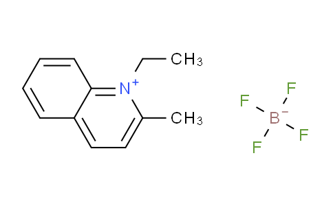 CAS No. 21658-58-2, 1-Ethyl-2-methylquinolin-1-ium tetrafluoroborate