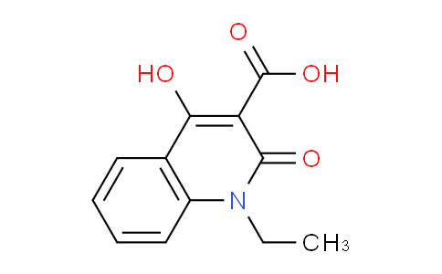 CAS No. 405112-23-4, 1-Ethyl-4-hydroxy-2-oxo-1,2-dihydroquinoline-3-carboxylic acid