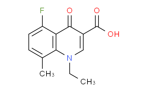 CAS No. 1315370-57-0, 1-Ethyl-5-fluoro-8-methyl-4-oxo-1,4-dihydroquinoline-3-carboxylic acid