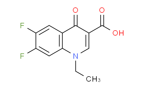 CAS No. 70032-25-6, 1-Ethyl-6,7-difluoro-4-oxo-1,4-dihydroquinoline-3-carboxylic acid