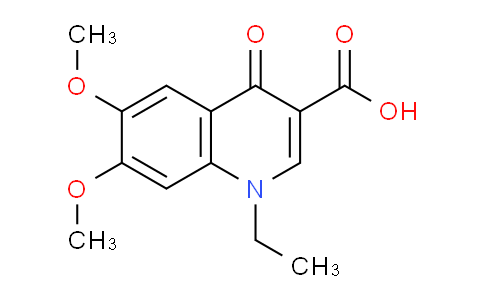 CAS No. 32932-16-4, 1-Ethyl-6,7-dimethoxy-4-oxo-1,4-dihydroquinoline-3-carboxylic acid