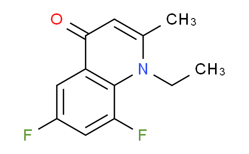 CAS No. 1210975-11-3, 1-Ethyl-6,8-difluoro-2-methylquinolin-4(1H)-one