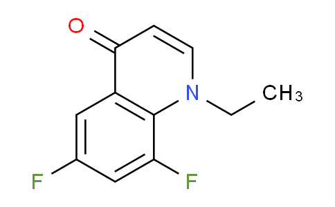 CAS No. 1208742-02-2, 1-Ethyl-6,8-difluoroquinolin-4(1H)-one