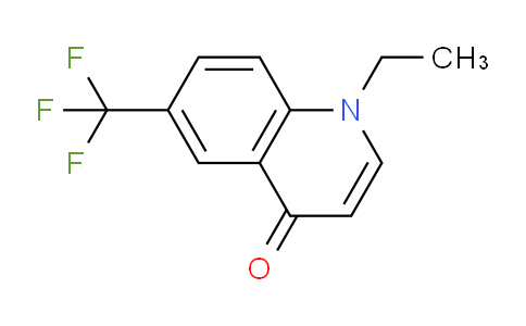 CAS No. 1211338-40-7, 1-Ethyl-6-(trifluoromethyl)quinolin-4(1H)-one