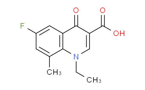 CAS No. 1315345-29-9, 1-Ethyl-6-fluoro-8-methyl-4-oxo-1,4-dihydroquinoline-3-carboxylic acid