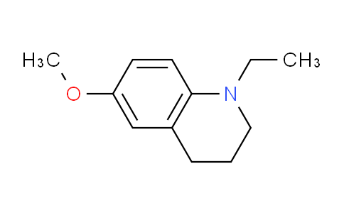 CAS No. 105532-25-0, 1-Ethyl-6-methoxy-1,2,3,4-tetrahydroquinoline