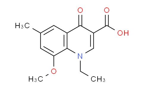 CAS No. 1315374-17-4, 1-Ethyl-8-methoxy-6-methyl-4-oxo-1,4-dihydroquinoline-3-carboxylic acid