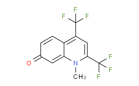 CAS No. 91915-73-0, 1-Methyl-2,4-bis(trifluoromethyl)quinolin-7(1H)-one