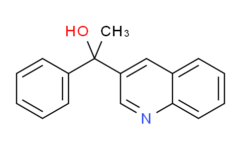 CAS No. 1183075-72-0, 1-Phenyl-1-(3-quinolyl)ethanol