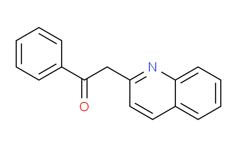 CAS No. 1531-38-0, 1-Phenyl-2-(quinolin-2-yl)ethanone