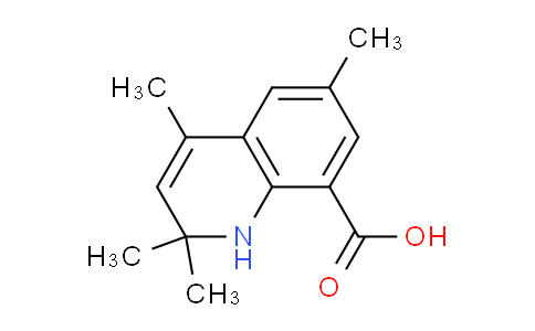CAS No. 925192-36-5, 2,2,4,6-Tetramethyl-1,2-dihydroquinoline-8-carboxylic acid