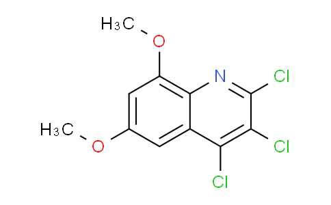 CAS No. 1447953-72-1, 2,3,4-Trichloro-6,8-dimethoxyquinoline