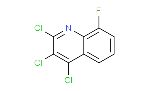 CAS No. 1447953-28-7, 2,3,4-Trichloro-8-fluoroquinoline