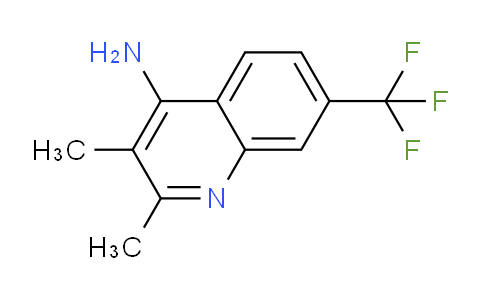 CAS No. 1707586-72-8, 2,3-Dimethyl-7-(trifluoromethyl)quinolin-4-amine