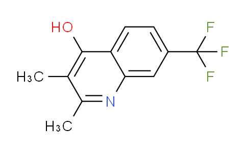 CAS No. 1708371-36-1, 2,3-Dimethyl-7-(trifluoromethyl)quinolin-4-ol