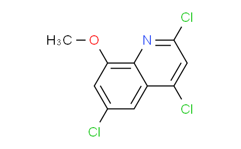 CAS No. 1447952-97-7, 2,4,6-Trichloro-8-methoxyquinoline